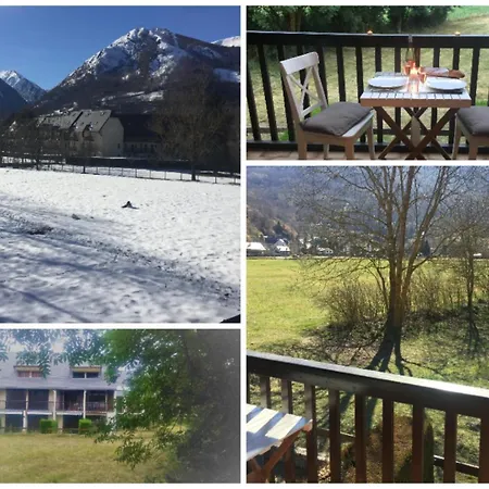 Balcon Vue Pre Et Montagne דירה